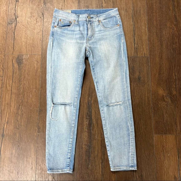 Polo Ralph Lauren Tompkins skinny crop jeans SZ 27/4 - Picture 2 of 7